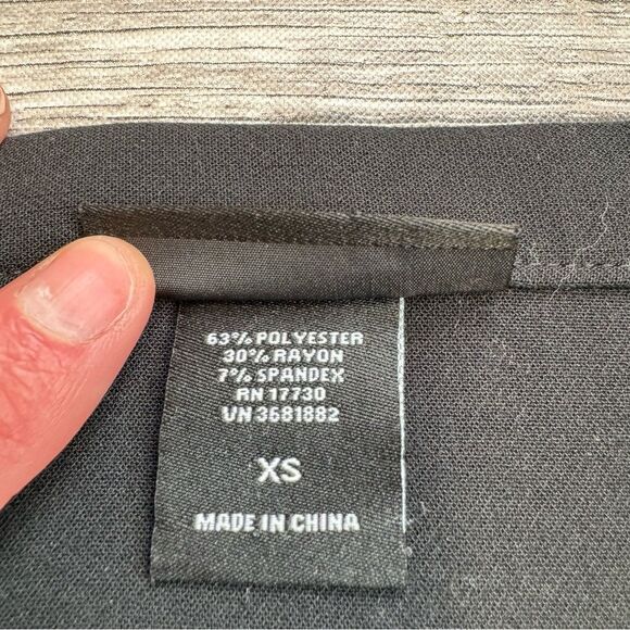 Victoria Beckham for Target Women's Black Apron Pocket Mini Skirt XS Extra Small - Picture 11 of 13